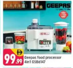 Shaklan GEEPAS Food Processor offer