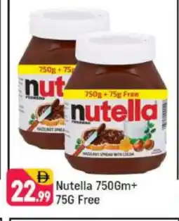 Shaklan NUTELLA Chocolate Spread offer