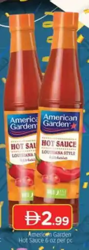 Al Madina AMERICAN GARDEN Hot Sauce offer