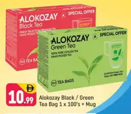 Shaklan ALOKOZAY Green Tea offer