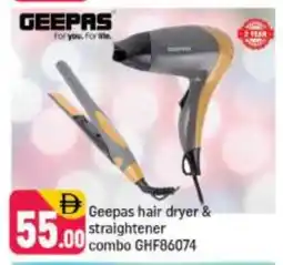 Shaklan GEEPAS Hair Appliances offer