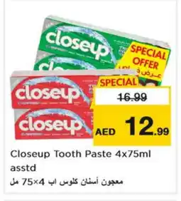 Nesto CLOSE UP Toothpaste offer