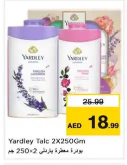 Nesto YARDLEY Talcum Powder offer