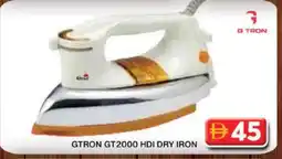 Grand Hyper Market GTRON Ironbox offer