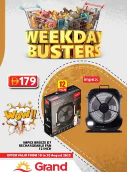 Grand Hyper Market IMPEX Fan offer