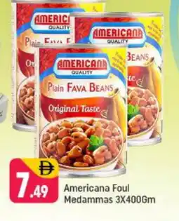 Shaklan AMERICANA Fava Beans offer