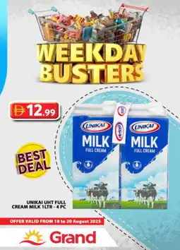 Grand Hyper Market UNIKAI Full Cream Milk offer