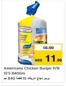Nesto AMERICANA Chicken Burger offer