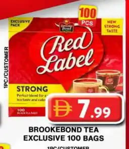 Grand Hyper Market RED LABEL Tea Bags offer