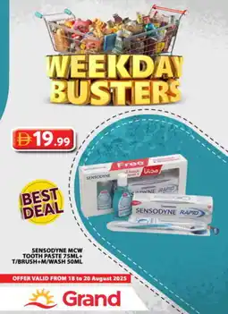 Grand Hyper Market SENSODYNE Toothpaste offer