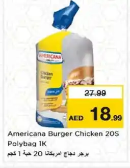 Nesto AMERICANA Chicken Burger offer