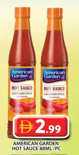 Grand Hyper Market AMERICAN GARDEN Hot Sauce offer