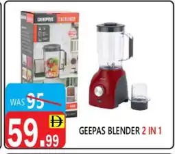 United Hypermarket GEEPAS Mixer / Grinder offer