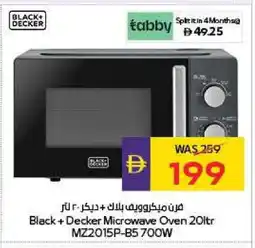 Megamart BLACK+DECKER Microwave Oven offer