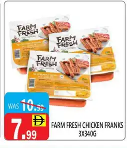 United Hypermarket FARM FRESH Chicken Franks offer