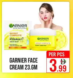 Day Star Department Store GARNIER Face cream offer