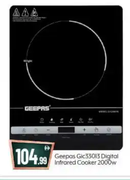 Bigmart GEEPAS Infrared Cooker offer