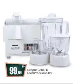 Bigmart GEEPAS Food Processor offer
