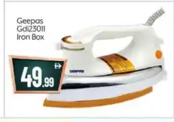 Bigmart GEEPAS Ironbox offer