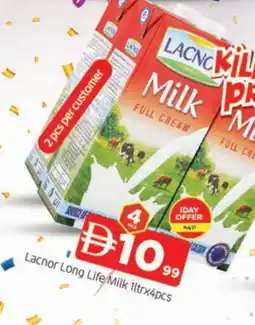 Al Madina LACNOR Long Life / UHT Milk offer