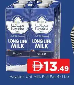 Al Madina HAYATNA Long Life / UHT Milk offer