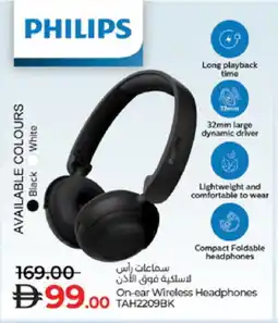 Lulu Hypermarket PHILIPS Earphone offer