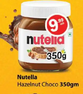 Gulf Hypermarket NUTELLA Chocolate Spread offer