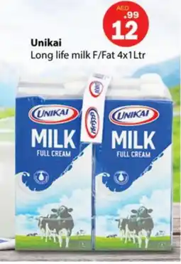 Zain Hypermarket UNIKAI Long Life / UHT Milk offer