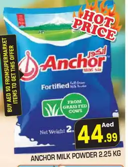 Baniyas Spike Hypermarket ANCHOR Milk Powder offer