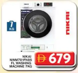 Grand Hyper Market NIKAI Washer / Dryer offer