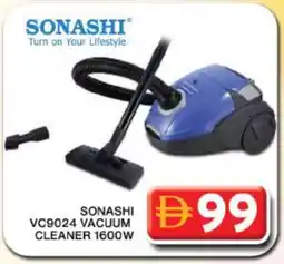 Grand Hyper Market SONASHI Vacuum Cleaner offer