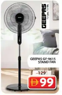 Grand Hyper Market GEEPAS Fan offer