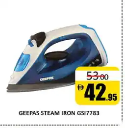 Al Madina GEEPAS Ironbox offer
