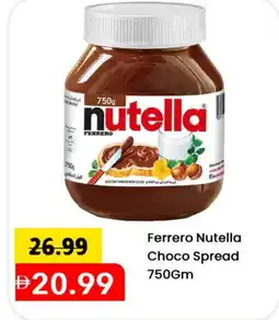 Mark & Save NUTELLA Chocolate Spread offer