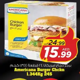 Nesto AMERICANA Chicken Burger offer