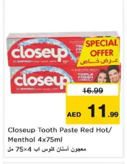 Nesto CLOSE UP Toothpaste offer