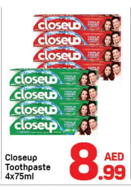 Day To Day CLOSE UP Toothpaste offer