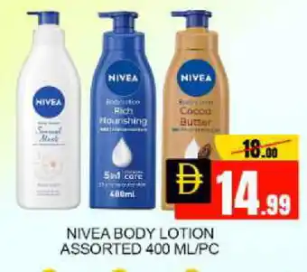 Mango Hypermarket LLC Nivea Body Lotion & Cream offer