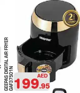 Baniyas Spike Hypermarket GEEPAS Air Fryer offer