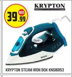 Baniyas Spike Hypermarket KRYPTON Ironbox offer
