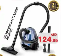 Baniyas Spike Hypermarket GEEPAS Vacuum Cleaner offer