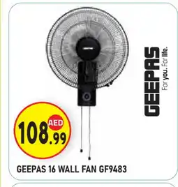 Baniyas Spike Hypermarket GEEPAS Fan offer