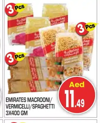 Baniyas Spike Hypermarket EMIRATES Macaroni offer