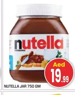 Baniyas Spike Hypermarket NUTELLA Chocolate Spread offer