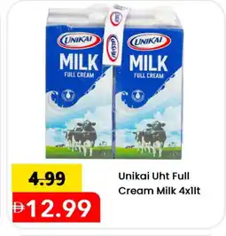 Mark & Save UNIKAI Full Cream Milk offer