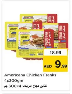 Nesto AMERICANA Chicken Sausage offer