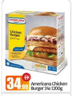 Bigmart AMERICANA Chicken Burger offer