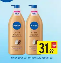 Bigmart Nivea Body Lotion & Cream offer