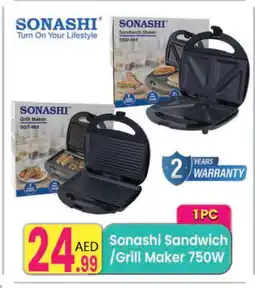Everyday Center SONASHI Sandwich Maker offer