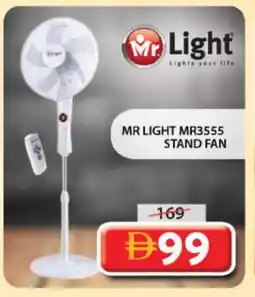 Grand Hyper Market MR. LIGHT Fan offer